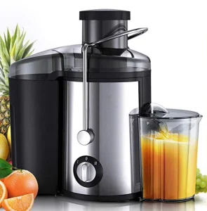 Multi-functional Food Grade Eco-friendly Material Juice Visualization Silver Cream Juicer Fruit Machine Blender for Kitchen