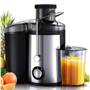 Multi functional Food Grade Eco friendly Material Visualization Silver Fruit Machine Blender for Kitchen