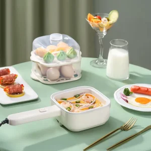 Multi functional Fried Egg Steamer Home Automatic Egg Cooker Mini Dormitory Breakfast Maker