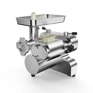 Multi purpose Meat Grinder Meat Mincer and Slicer Machine Double Use Stainless Steel