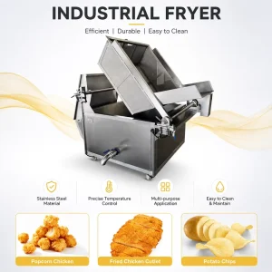 Multi type Fryer for Potato Chips French Fries Banana Chips Cassava Chips Sweet Potato Chips and Chicken Products