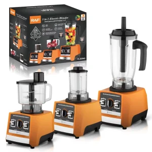 Multifunction 3 in 1 Mixer Grinder Ice Crush Smoothie Maker Blender Juicers Three Cup Smoothie Blender