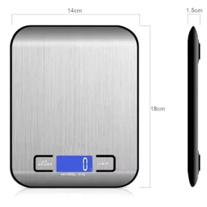 Multifunction 5Kg 11Lb Weight Digital Electronic Weighing Kitchen Food Scale