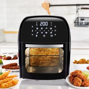 Multifunction Air Fryer Commercial Air Fryer Cooker Digital Kitchen Rotating Smart 12L Air Fryer Oven