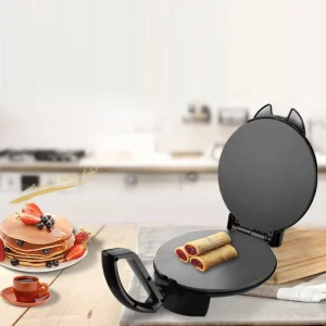 Multifunction Commercial Electric Non Stick Crepe Pan Cakes Street Food Egg Pizza Machines Stainless Steel Tortilla Crust Makers
