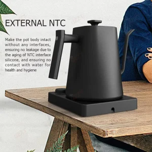 Multifunction Electric Gooseneck Kettle Coffee and Tea Pot Automatic Temperature Control Kettle Constant Temperature Insulation