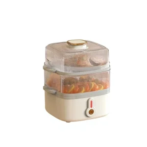 Multifunction Electric Steamer Household Small Steam Pot Button Type Control 200W Three Year Warranty Breakfast Machine