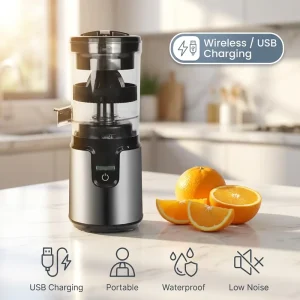Multifunction Home Appliance Fruit Juicer Extractor Centrifuge USB Rechargeable Electric Mini Portable Citrus Juicer Machine