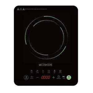 Multifunction Induction Cooker Ceramic 1200W 1800W Portable RV Electric Cooktop LED Display Touch Control Dutch Support Stir Fry