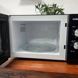 Multifunction Microwave 30L Large Capacity With Oven Black Color Support Grill 1600W Output 220V 50Hz 5 Power Level EU Standard
