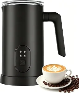 Multifunction Milk Frother and Steamer Electric Milk Frother Steamer Automatic Cold and Hot Foam Maker
