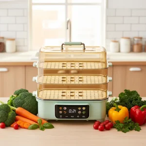 Multifunction Steam Cooker 3 Layer Large Capacity Kitchen Cooking Dim Sum Bread Fish Steamer Electric Food Steamer