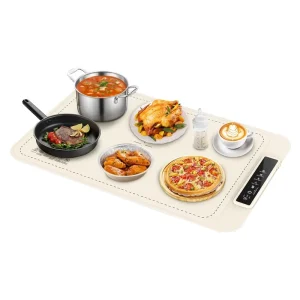 Multifunction Temperature Adjustable Table Keep Food Warm Hot Plate Portable Foldable Smart Electric Silicone Food Warming Mat