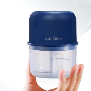 Multifunction USB Charged Kitchen Gadgets PP Plastic Mini Electric Garlic Onion Ginger Chopper Vegetable Blender Cutter Tools