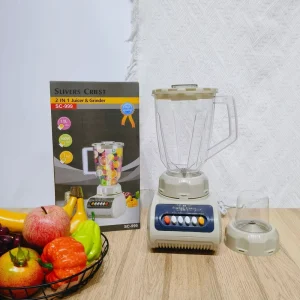 Multifunctional 2 in 1 Manual Multispeed Juicer Blender Household Stainless Steel Juicer Grinding Cup PC