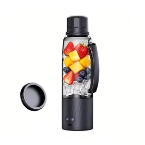 Multifunctional 370W Motor Electric Portable Blender 2 Modes 20000RPM Mini Juicer Cup Smoothie Maker for Fresh Juice Nuts Shakes