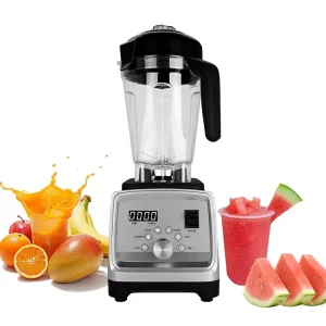 Multifunctional 3L Blender Juicer Food Processor Commercial Blender Controllable Speed