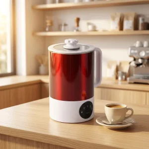 Multifunctional 600W Automatic Electric Milk Frother with Sterilization Easy Operation Household Use Milk Foam Maker