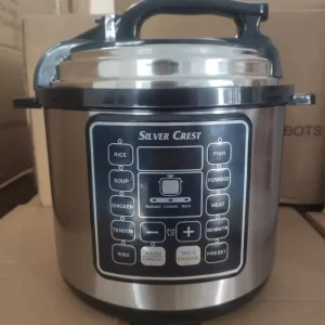 Multifunctional 6L Electric Programmable Food Steamer Pot Pressure Cooker with Non Stick Bowl Rice Cooker