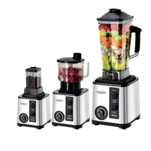 Multifunctional 8500W 3 in 1 3L Stainless Steel Portable Blender 8 Blades Household Juicer Smoothie Machine