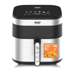 Multifunctional Air Fryer 1600W Touch Screen Display 7L Large Capacity Electric Oil Free Digital Control