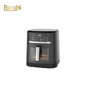 Multifunctional Air Fryer Oven 10L Touch Screen Smart Temperature Control Energy Saving Non Stick Household