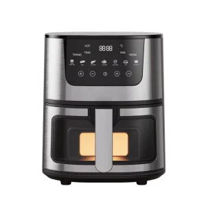 Multifunctional Air Fryer with Visual Window Stainless Steel Digital Air Fryer Oven Toaster Smart Electric 7L Air Fryer