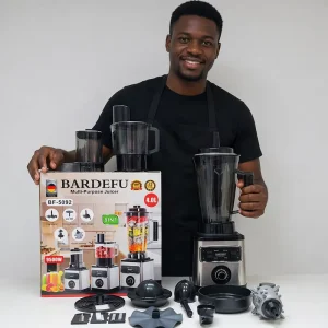 Multifunctional Blender Food Processor for Fruits Vegetables Meat Nuts Household Commercial Baby Food Maker 4L Blender