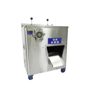 Multifunctional Chicken Beef Sheep Pork Fully Automatic Meat Cutter Meat Grinder Commercial Meat Slicer