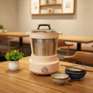 Multifunctional Cooking and Pounding Electric Food Processor Ugali Banku Making Pounding Fufu Machine Swallow Maker for Fufu