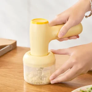 Multifunctional Cordless USB Kitchen Blender Egg Beater with Mixing Bowl Hand Held Electric Food Processor for Household Use