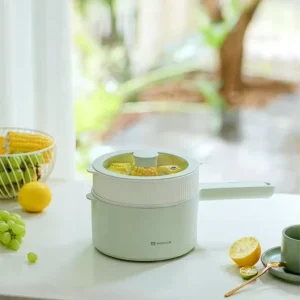 Multifunctional Electric Cooker Soup Maker Noodles Maker Hot Pot Steak Eggs Boiler Steamer
