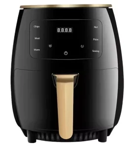 Multifunctional Electric Digital Air Fryer Oven 6L Oil Free Cooker Preset Rotisserie Dehydrator Toaster for Car Application