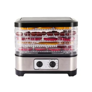 Multifunctional Electric Plastic 5 Tray Food Dehydrator for Fruits Vegetables and Meat Household Use
