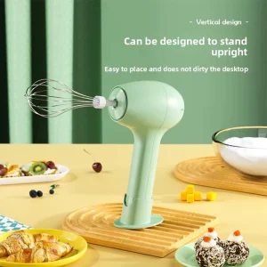 Multifunctional Electric Whisk Handheld 3 Speed Egg Beater Milk Frother Cream Mixer Baking Tool