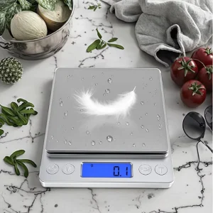 Multifunctional Electronic Weighing Scale Stainless Steel Battery Digital Kitchen Scale