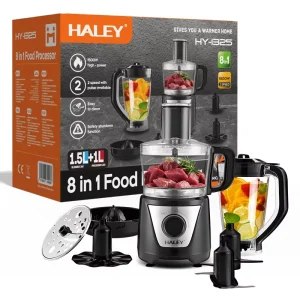 Multifunctional Food Processor 8 in 1 1000W Electric Blender and Chopper for Meat Vegetables Juices