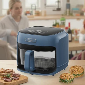 Multifunctional Home Appliance OEM Kitchen Air Fryer Large Capacity 7L Air Fryer Toaster Oven Oil Free Cooking Healthy