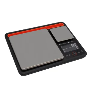 Multifunctional Kitchen Digital Scale 1g Precision Dual LCD Displays Dual Platforms AAA Battery ROHS Certified Stainless Steel
