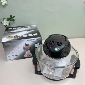 Multifunctional Kitchen Home 20L Plastic Horno Glass Bowl Toaster Electric Oil-Free Air Fryer Halogen Oven