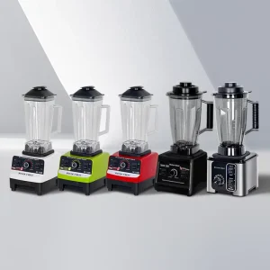 Multifunctional Mini 2000ml Electric Blender 4500W Pure Copper Motor Easy-Cleaning for Household Cooking Juice Soybean Milk