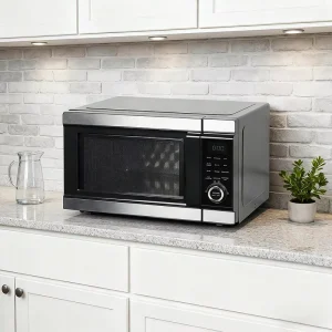 Multifunctional Smart Digital Countertop 4 in 1 Air Fry Grill Combo Microwave Oven Electric 28L Capacity Commercial Use