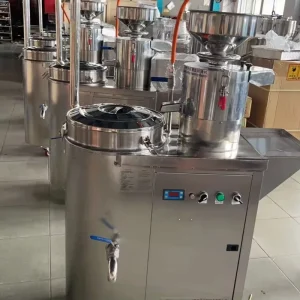 Multifunctional Soybean Milk Machine Commercial Soy Milk Maker with Grinding Heating Mixing