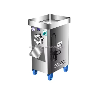 Multifunctional Stainless Steel Electric Meat Grinder Slicer Integrated Machine Commercial Use 500kg h Capacity EU