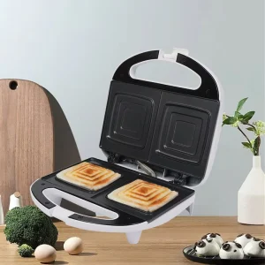 Multifunctional Stainless Steel Waffle Maker Machine Portable Grilled Sandwich Maker