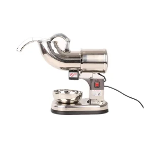 Multifunctional Use Ice Shaver 80kg h Stainless Steel Semi automatic Ice Crusher Machine