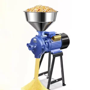 Multipurpose Home Grain Grinder Dry Wet Electric Mill for Rice Flour Corn Soy Milk Peanut Commercial and Home Grain Grinder