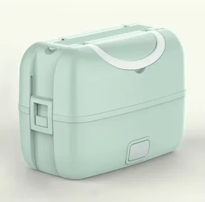 Muti function Portable Electric Lunch Electric 2 Layers Food Steamer Heater Bento Box Food Storage Container