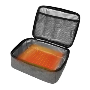 Mydays Outdoor Custom Portable Large Capacity Heated Insulated Electric Camping Food Lunch Container Box Bag