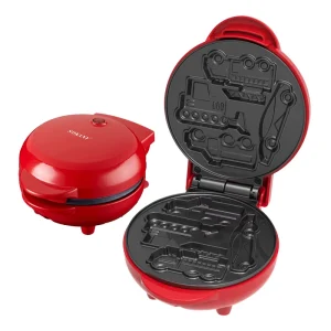 NEW Design 750W Cartoon Breakfast Maker Double sided Heating Electric Mini Waffle Maker